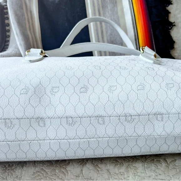 Vintage Christian Dior Honeycomb Tote - Picture 3 of 10
